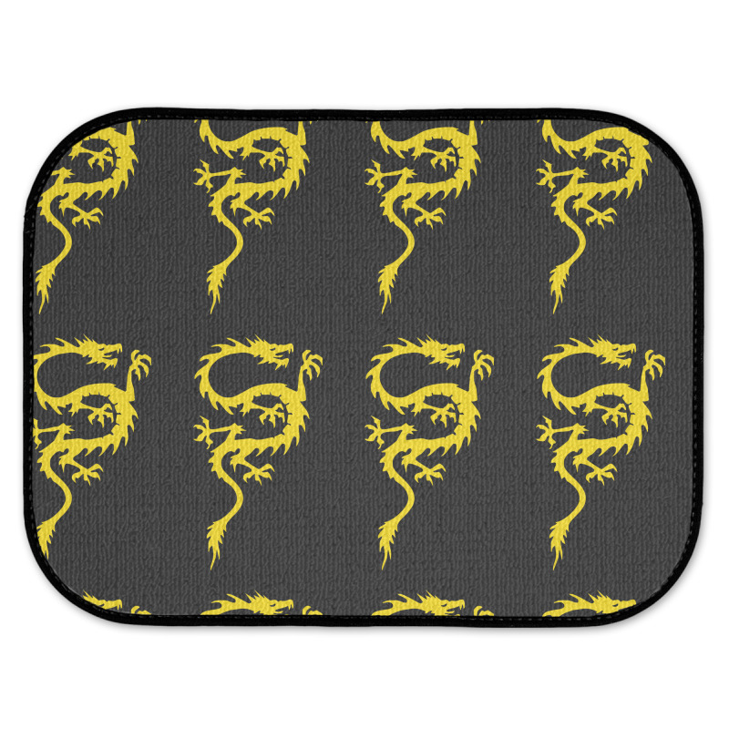 Chinese Dragon Cool Oriental Asian Kung Fu Rear Car Mat | Artistshot