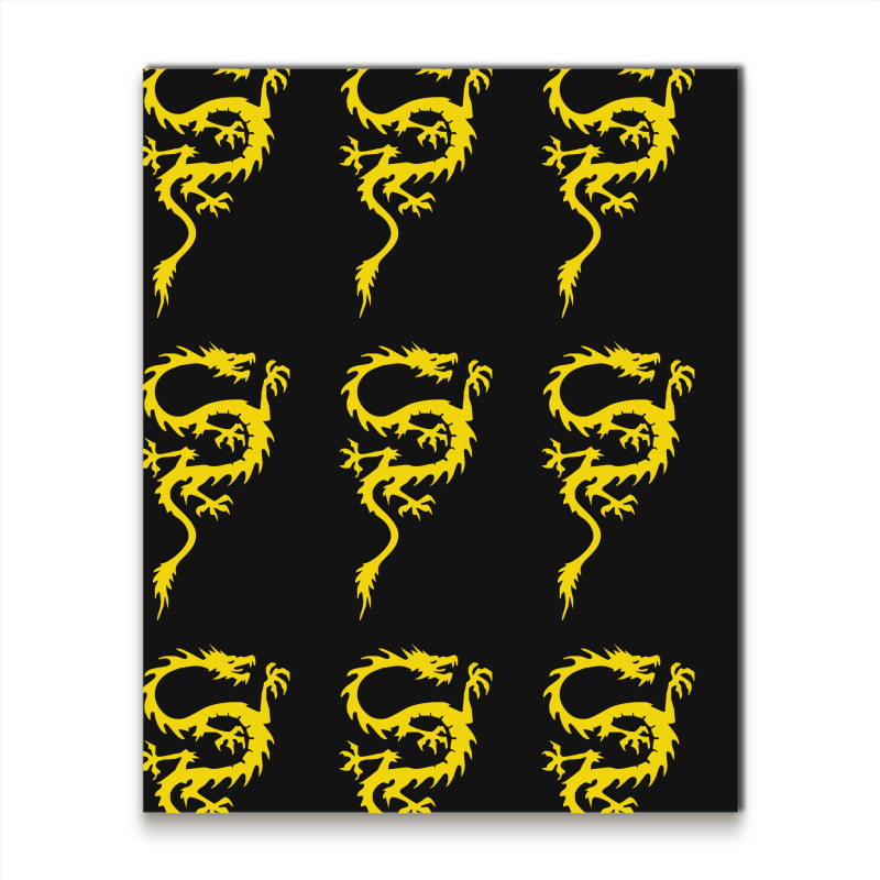 Chinese Dragon Cool Oriental Asian Kung Fu Metal Print Vertical | Artistshot