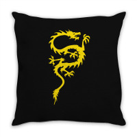 Chinese Dragon Cool Oriental Asian Kung Fu Throw Pillow | Artistshot