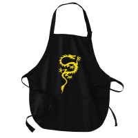 Chinese Dragon Cool Oriental Asian Kung Fu Medium-length Apron | Artistshot