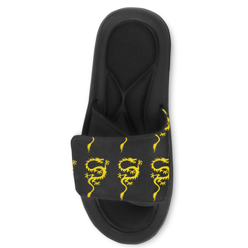 Chinese Dragon Cool Oriental Asian Kung Fu Slide Sandal | Artistshot