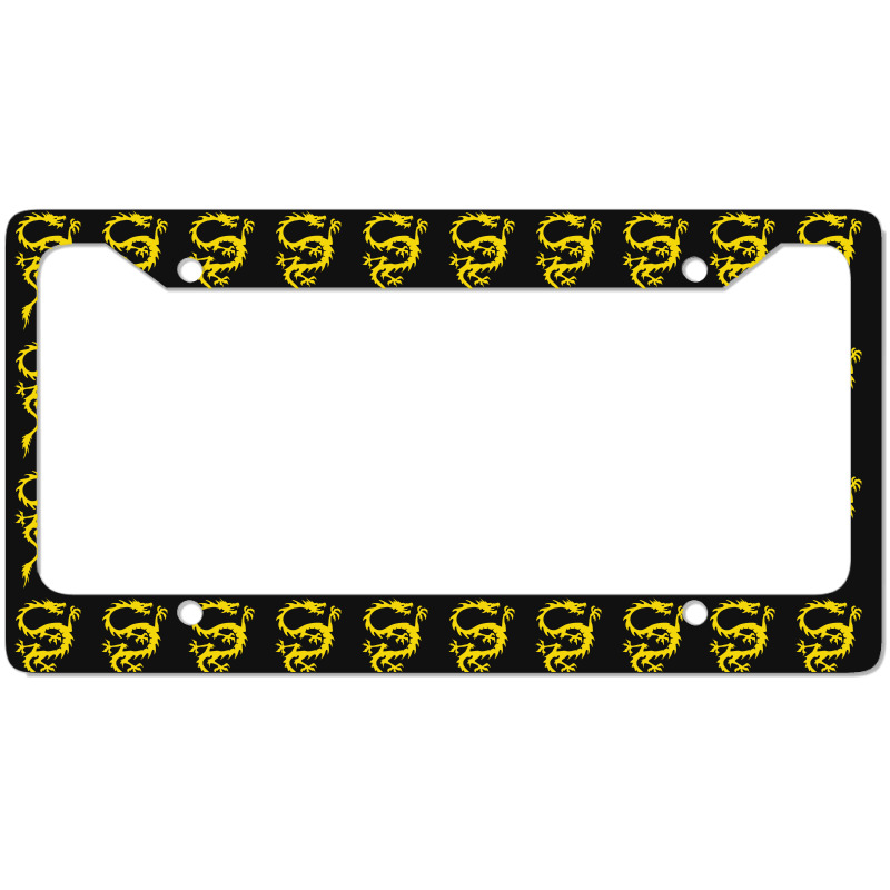 Chinese Dragon Cool Oriental Asian Kung Fu License Plate Frame | Artistshot