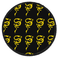 Chinese Dragon Cool Oriental Asian Kung Fu Round Patch | Artistshot