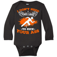 Prosthetic Leg Amputee Amoutation T Shirt Long Sleeve Baby Bodysuit | Artistshot