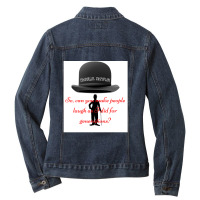 Charlie Chaplin. 1 Ladies Denim Jacket | Artistshot