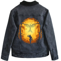 Hot Trend Symbol Of Rebellion Unisex Sherpa-lined Denim Jacket | Artistshot