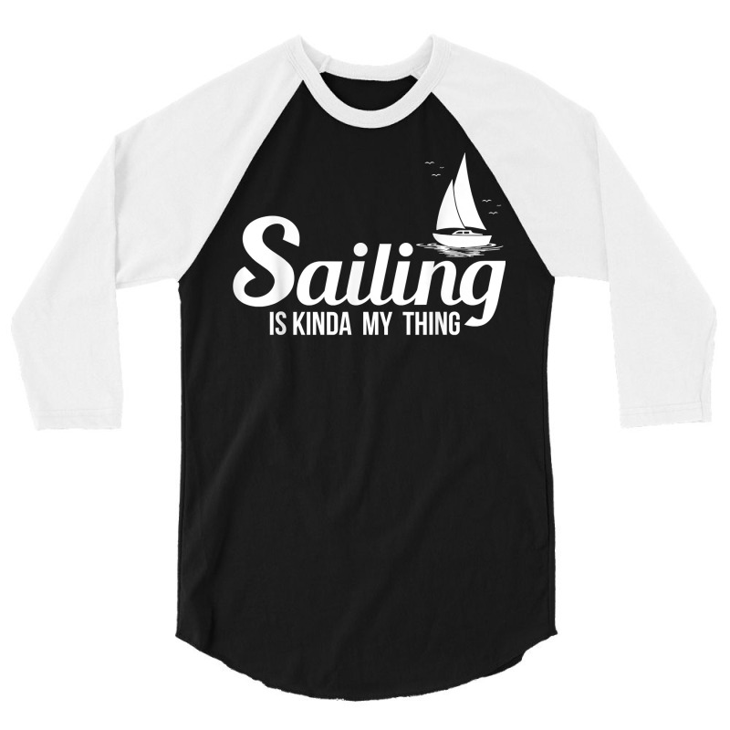 Sailing Ship Captain Sailing Boat Gift Compass Sailing Sailor T Shirt 3/4 Sleeve Shirt | Artistshot