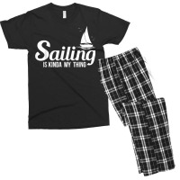 Sailing Ship Captain Sailing Boat Gift Compass Sailing Sailor T Shirt Men's T-shirt Pajama Set | Artistshot