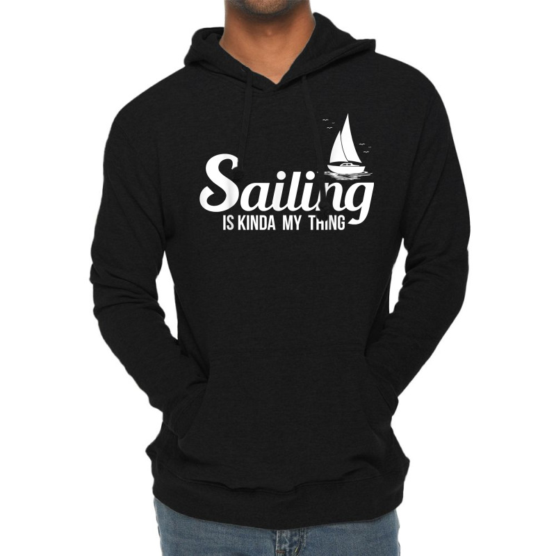 Sailing Ship Captain Sailing Boat Gift Compass Sailing Sailor T Shirt Lightweight Hoodie | Artistshot