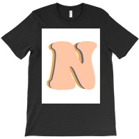 The Letter N Poster Girl T-shirt | Artistshot