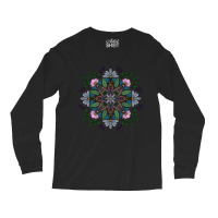 Limited Edition Flowery Mandala Long Sleeve Shirts | Artistshot