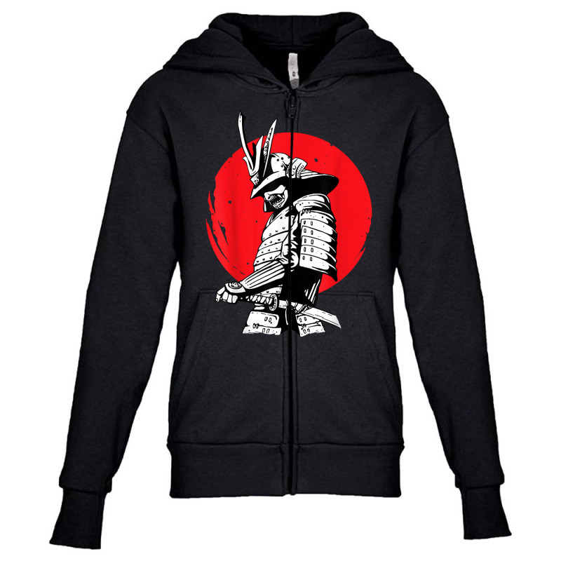 Samurai Warrior T Shirt Youth Zipper Hoodie by cordellwerw56r | Artistshot