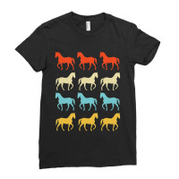 Trending Horse Horse Riding Ladies Fitted T-shirt | Artistshot