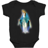 Hot Trend Mary, Blessed Mother Catholic Baby Bodysuit | Artistshot