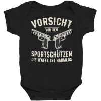 Shooting Shooting Sports Weapon Sports Shooting T Shirt Baby Bodysuit | Artistshot