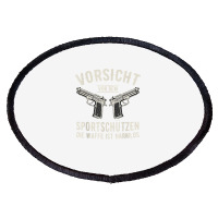 Shooting Shooting Sports Weapon Sports Shooting T Shirt Oval Patch | Artistshot