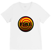 Feu V-neck Tee | Artistshot