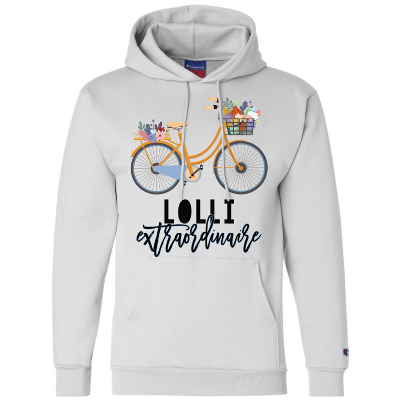 Lolli Extraordinaire Gift For Grandmother Champion Hoodie by CueTrendyFinds | Artistshot