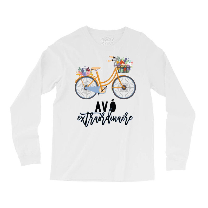 Avo Extraordinaire Gift For Grandmother Long Sleeve Shirts by CueTrendyFinds | Artistshot