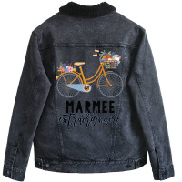 Marmee Extraordinaire Gift For Grandmother Unisex Sherpa-lined Denim Jacket | Artistshot