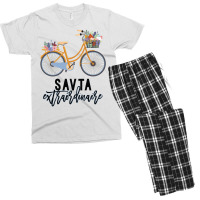 Savta Extraordinaire Gift For Grandmother Men's T-shirt Pajama Set | Artistshot