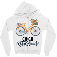 Coco Extraordinaire Gift For Grandmother Zipper Hoodie | Artistshot