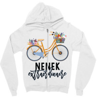 Nenek Extraordinaire Gift For Grandmother Zipper Hoodie | Artistshot