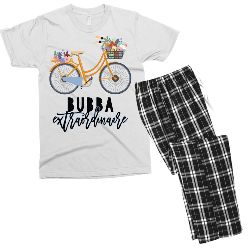 Bubba Extraordinaire Gift For Grandmother Men's T-shirt Pajama Set by CueTrendyFinds | Artistshot