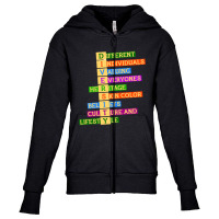 Hot Trend Rights Diversity Youth Zipper Hoodie | Artistshot