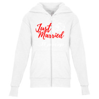 Just Married 31 Years Ago Funny Anniversary Gift Youth Zipper Hoodie | Artistshot