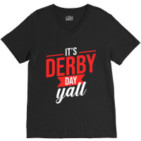 Limited Edition Horse Racing Retro It's Derby Day Yall Ky Derby Horse V-neck Tee | Artistshot