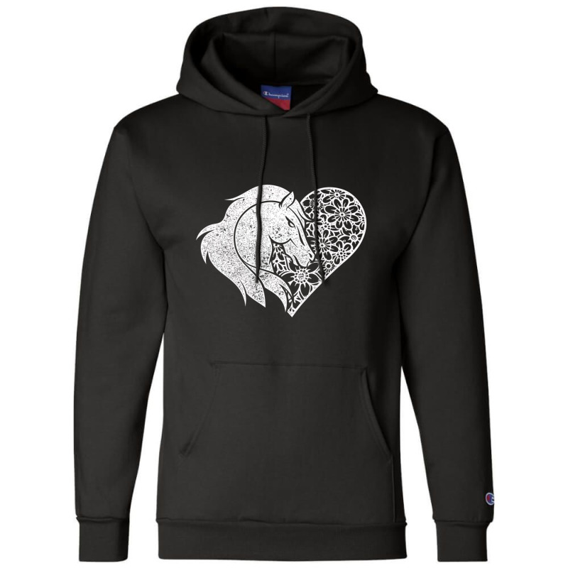 Limited Edition Horse Riding Animal Lover Equestrian Heart Love Horse Champion Hoodie | Artistshot