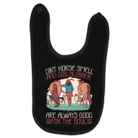 Hot Trend Horse Smell And Dog Slobber, Horses And Dogs Lover Baby Bibs | Artistshot