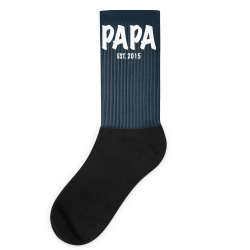 papa est. 2015 w Socks | Artistshot