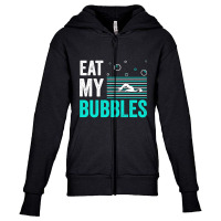 Eat My Bubbles Youth Zipper Hoodie | Artistshot