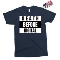 Death Before Digital  Film Photography Classic  Red 80s Exclusive T-shirt | Artistshot