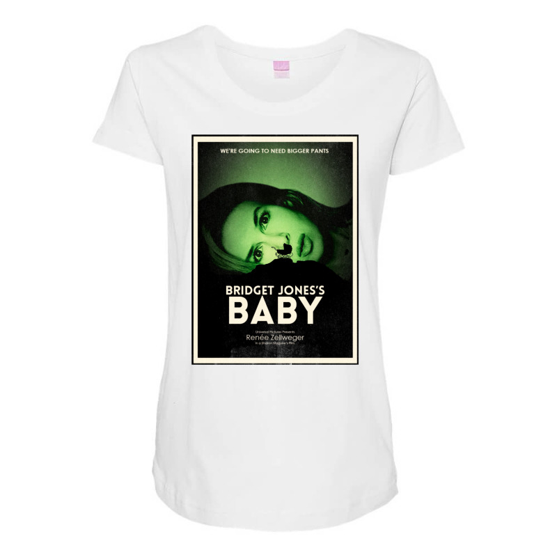 Bridget Jones Baby 2016 (rosemarys Baby Inspired) Classic Boy Humor Maternity Scoop Neck T-shirt by maliceboqueth | Artistshot