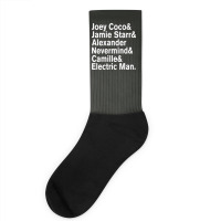 Prince Aliases Joey Coco & Jamie Starr Threads Socks | Artistshot