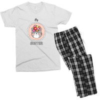 Big Sister Cat For Christmas Men's T-shirt Pajama Set | Artistshot