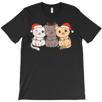 Cat Christmas Animals Cute Cats T-shirt | Artistshot