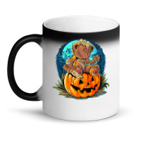 Killer Teddy Bear Lazy Halloween Pumpkin Scary Monster Magic Mug | Artistshot