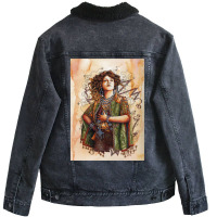 The Merry Widow Classic Vintage 70s Unisex Sherpa-lined Denim Jacket | Artistshot