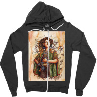 The Merry Widow Classic Vintage 70s Zipper Hoodie | Artistshot