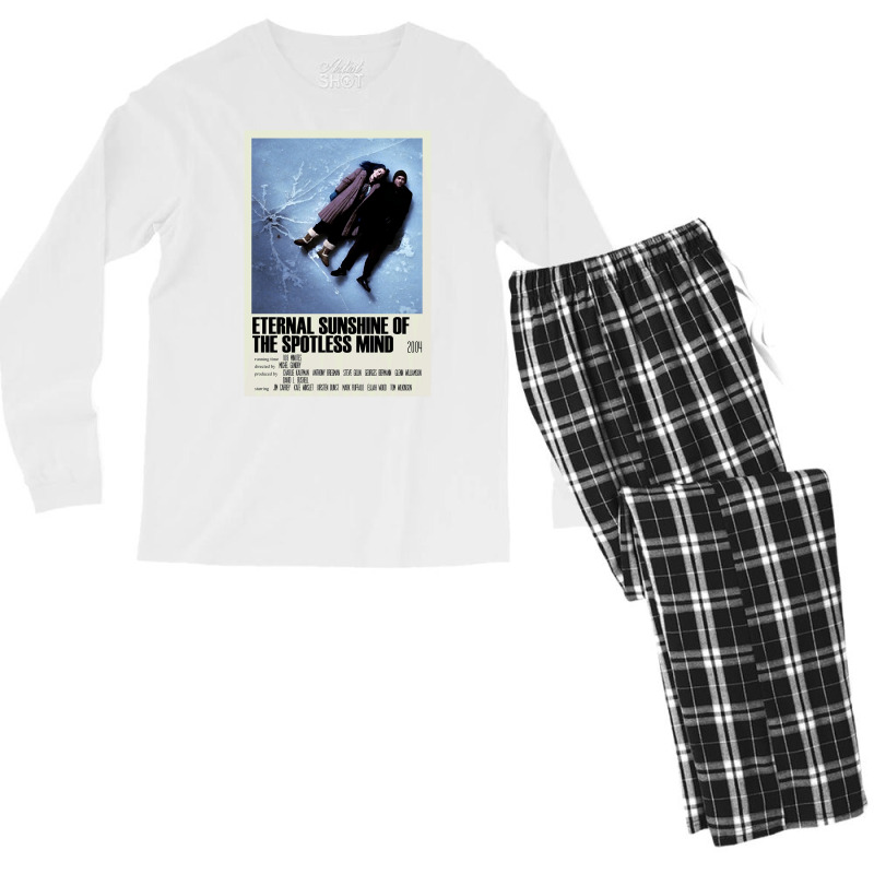 Eternal Sunshine Of The Spotless Mind Alternative  Art Movie Large 1 Men's Long Sleeve Pajama Set by laetybaaserk | Artistshot