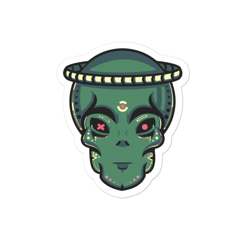 Alien Sket  |  Retrodesigns |  2019 | Sticker | Artistshot