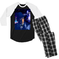 Humphrey Bogart Classic  Cute Vintage Men's 3/4 Sleeve Pajama Set | Artistshot