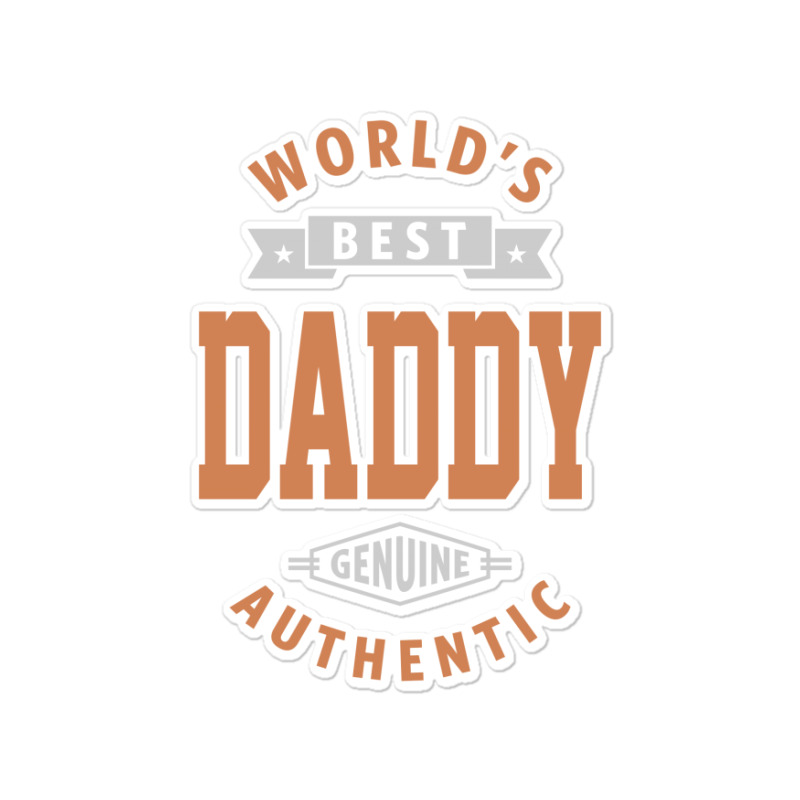 World's Best Daddy Sticker | Artistshot