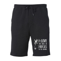 Trending I Love The Smell Of Horses Horse Fleece Short | Artistshot