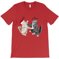 Cat Hates Christmas T-shirt | Artistshot