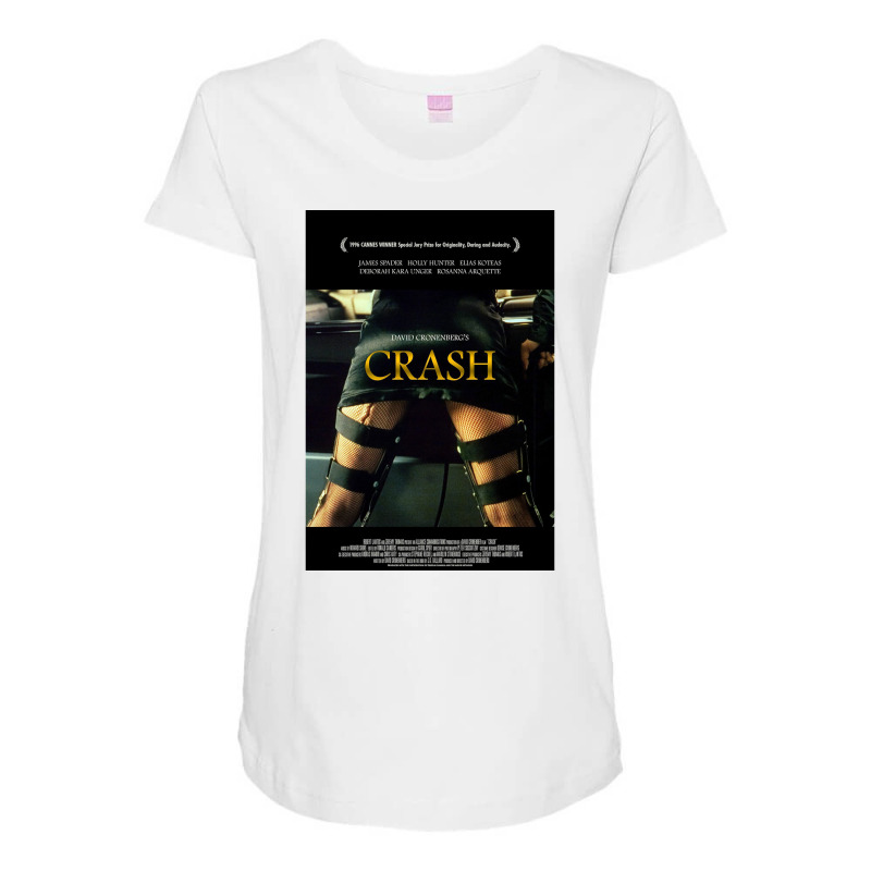 Crash  Horror Movie Classic Trending 70s Maternity Scoop Neck T-shirt by jakimseferq | Artistshot